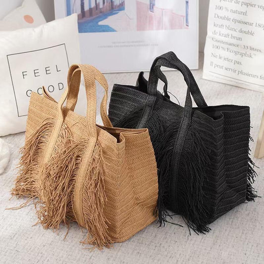 Bamboo Raffia Bags