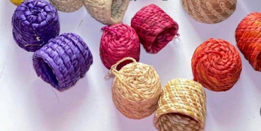 Basket earrings